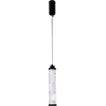 LED Lustr na lanku CORTE LED/10W/230V černá