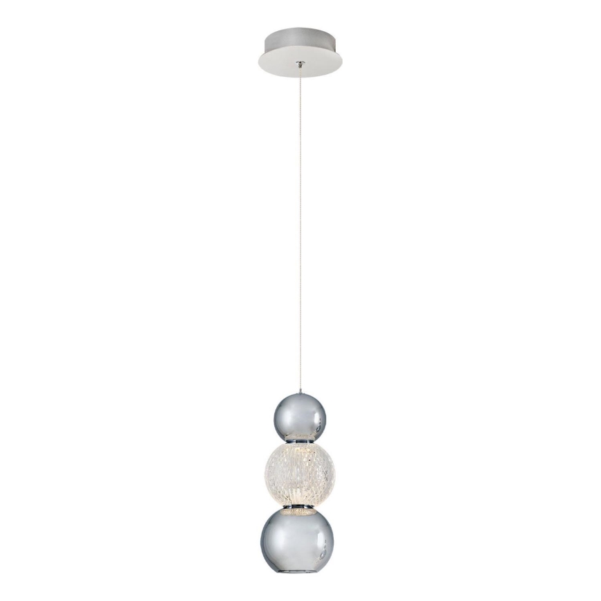 LED Lustr na lanku CREMONA LED/5W/230V 3000K matný chrom