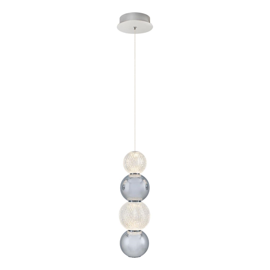 LED Lustr na lanku CREMONA LED/7W/230V 3000K matný chrom