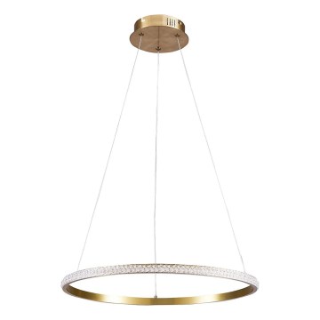 LED Lustr na lanku DIANA LED/25W/230V 4000K pr. 50 cm zlatá