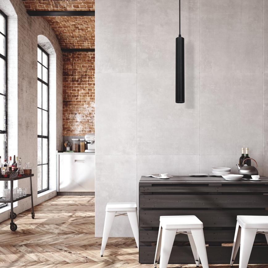 LED Lustr na lanku do lištového systému TRACK PENDANT LED/3W/230V černá