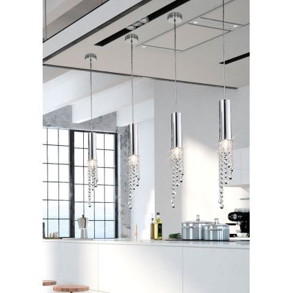 LED Lustr na lanku DUERO LED/3W/230V