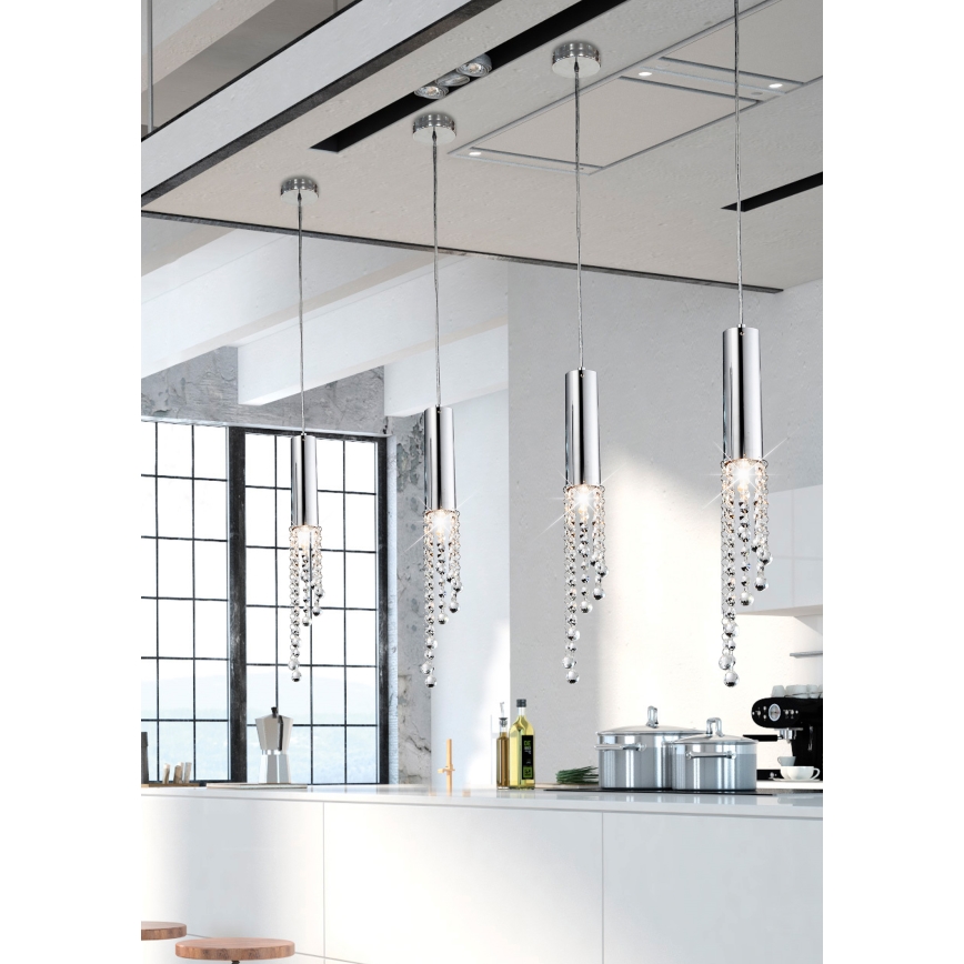LED Lustr na lanku DUERO LED/3W/230V