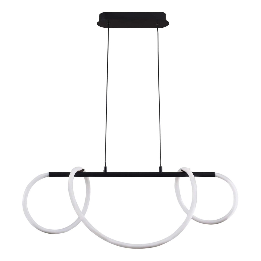 LED Lustr na lanku EMMA LED/38W/230V černá