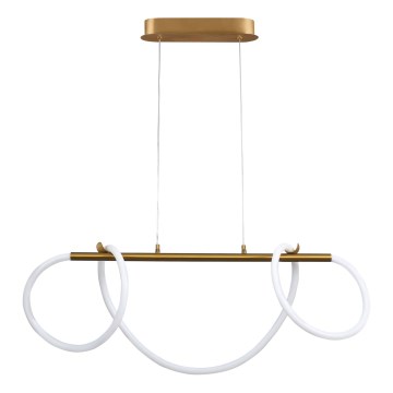 LED Lustr na lanku EMMA LED/38W/230V zlatá