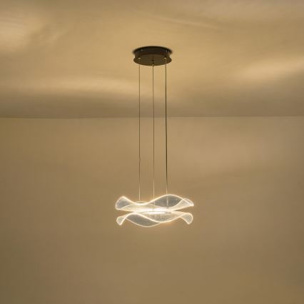 LED Lustr na lanku FIRENZE LED/34W/230V 3000K pr. 34 cm