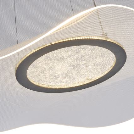 LED Lustr na lanku FIRENZE LED/48W/230V 3000K pr. 54 cm