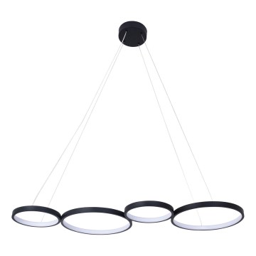 LED Lustr na lanku FLAMENCO LED/42W/230V 4000K černá