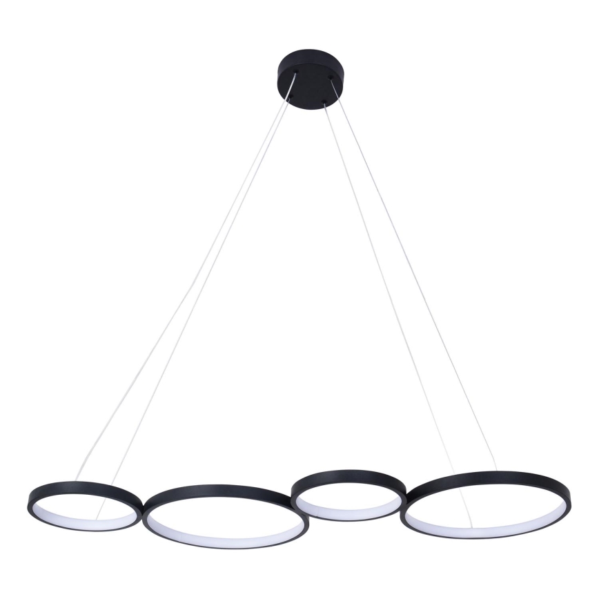 LED Lustr na lanku FLAMENCO LED/42W/230V 4000K černá