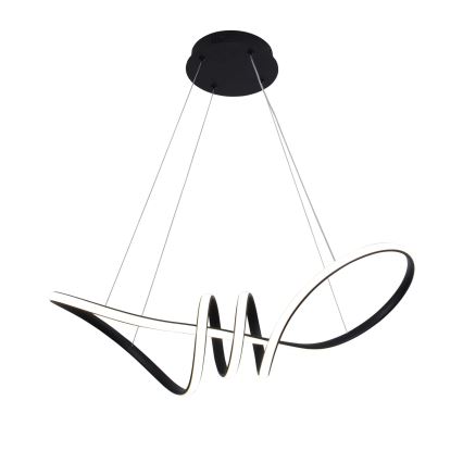 LED Lustr na lanku FLAVIA LED/44W/230V černá
