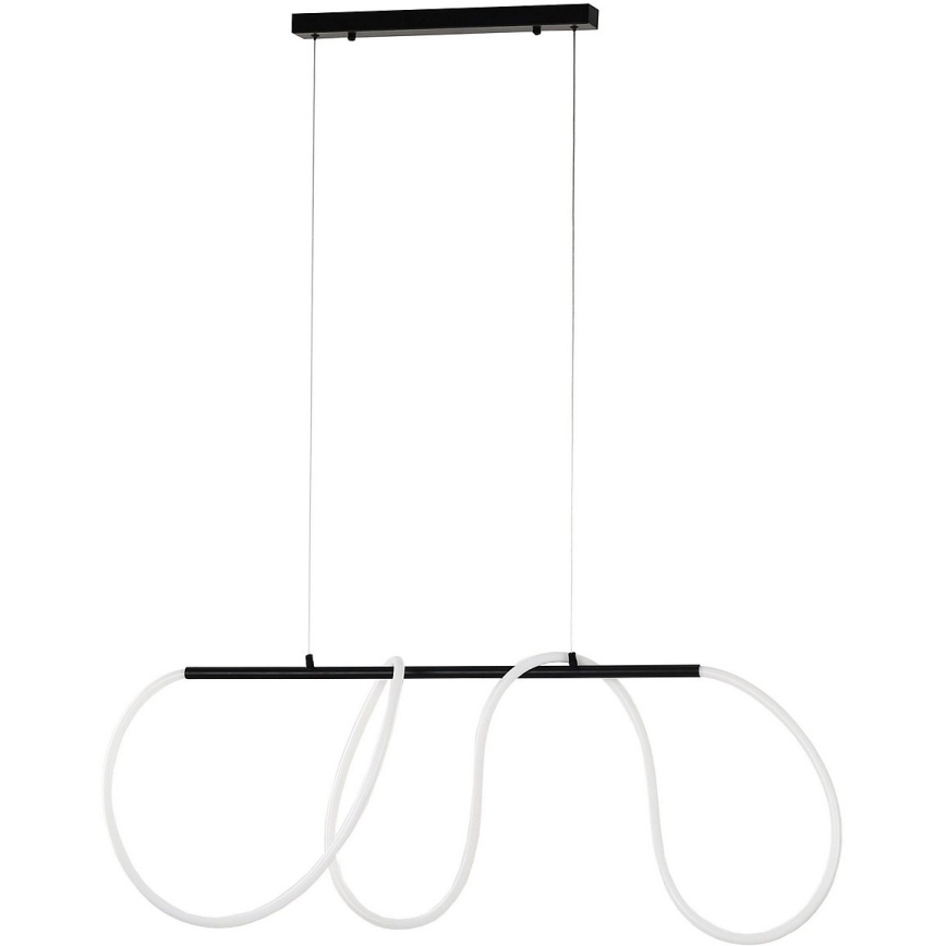 LED Lustr na lanku FLEXI LED/45W/230V 4000K černá