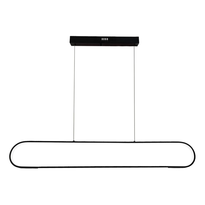 LED Lustr na lanku FRAME LED/42W/230V černá
