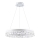 LED Lustr na lanku FROZI LED/32W/230V pr. 50 cm bílá