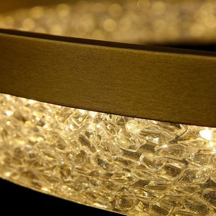 LED Lustr na lanku GALA LED/54W/230V pr. 60 cm zlatá