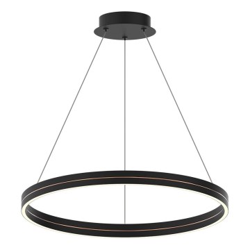 LED Lustr na lanku GRAVITY LED/36W/230V černá