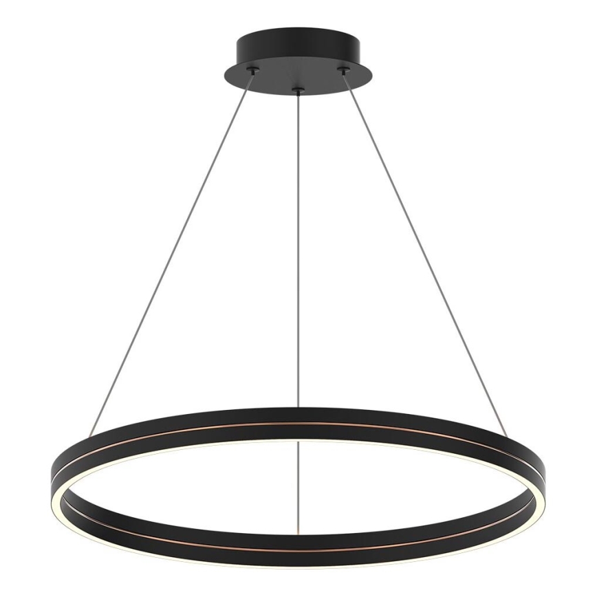 LED Lustr na lanku GRAVITY LED/36W/230V černá