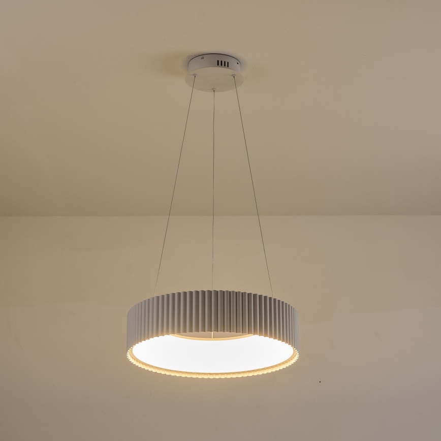 LED Lustr na lanku HALLO LED/30W/230V 3000K bílá