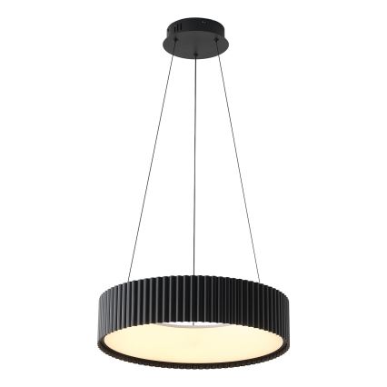 LED Lustr na lanku HALLO LED/30W/230V 3000K černá