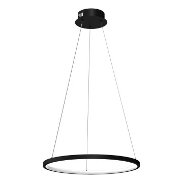 LED Lustr na lanku HOOP LED/27W/230V pr. 50 cm 4000K černá