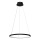LED Lustr na lanku HOOP LED/27W/230V pr. 50 cm 4000K černá