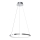 LED Lustr na lanku HOOP LED/27W/230V pr. 50 cm 4000K lesklý chrom