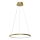 LED Lustr na lanku HOOP LED/27W/230V pr. 50 cm 4000K zlatá
