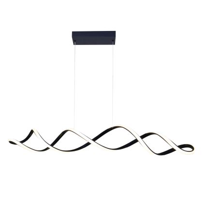 LED Lustr na lanku INFINITO LED/43W/230V černá