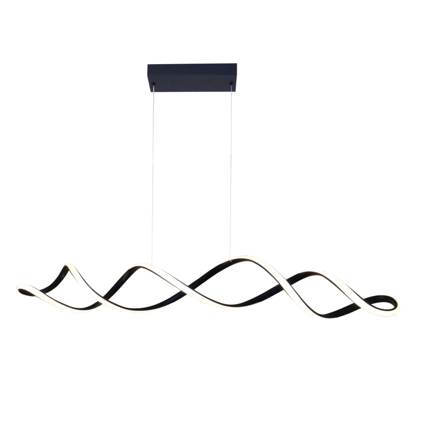 LED Lustr na lanku INFINITO LED/43W/230V černá