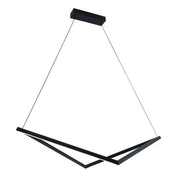 LED Lustr na lanku ISLA LED/32W/230V černá