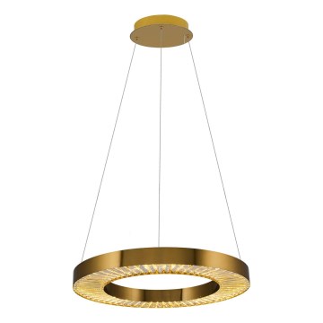 LED Lustr na lanku JESI LED/35W/230V 3000K pr. 60 cm bronzová