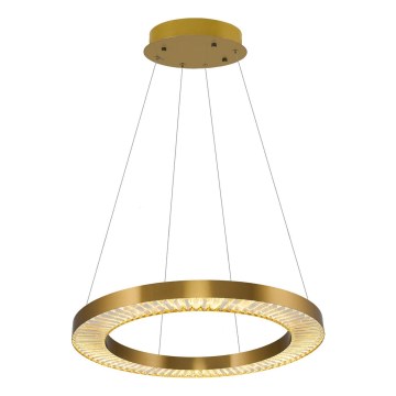 LED Lustr na lanku JESI LED/85W/230V 3000K pr. 80 cm bronzová