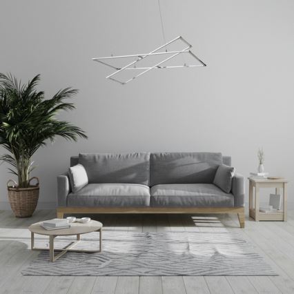 LED Lustr na lanku KSEROS LED/45W/230V