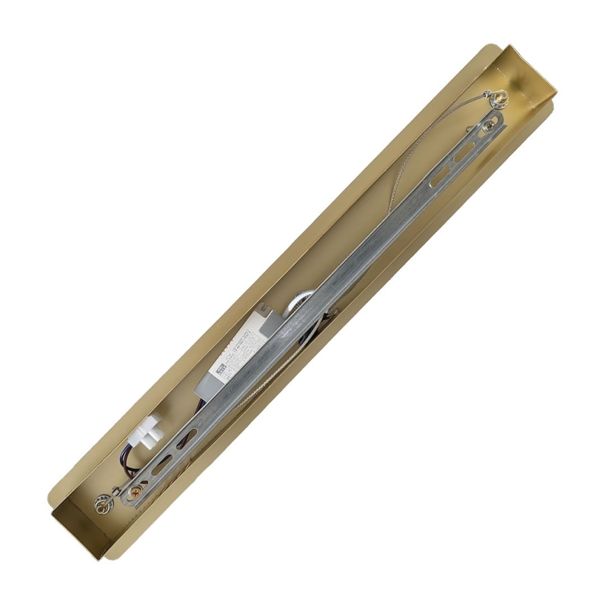 LED Lustr na lanku LAGOS LED/24W/230V zlatá