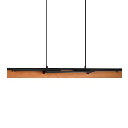 LED Lustr na lanku LARYSA LED/35W/230V borovice