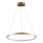 LED Lustr na lanku LEA LED/20W/230V 4000K pr. 50 cm zlatá