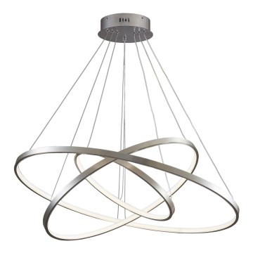 LED Lustr na lanku LEA LED/60W/230V 4000K pr. 80 cm matný chrom