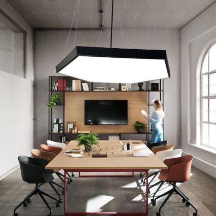 LED Lustr na lanku LED/120W/230V 4000K pr. 120 cm