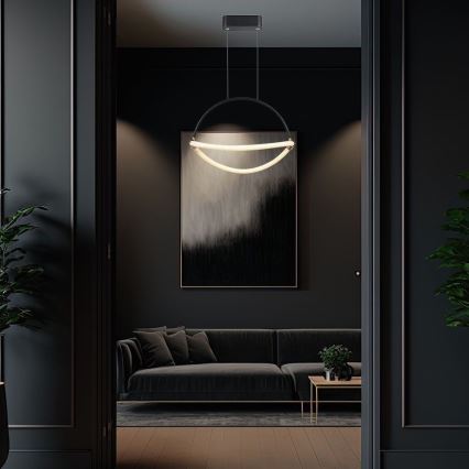 LED Lustr na lanku LED/12W/230V 4000K pr. 40 cm