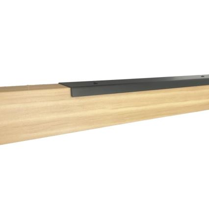 LED Lustr na lanku LED/22W/230V 4000K 120 cm borovice/masiv