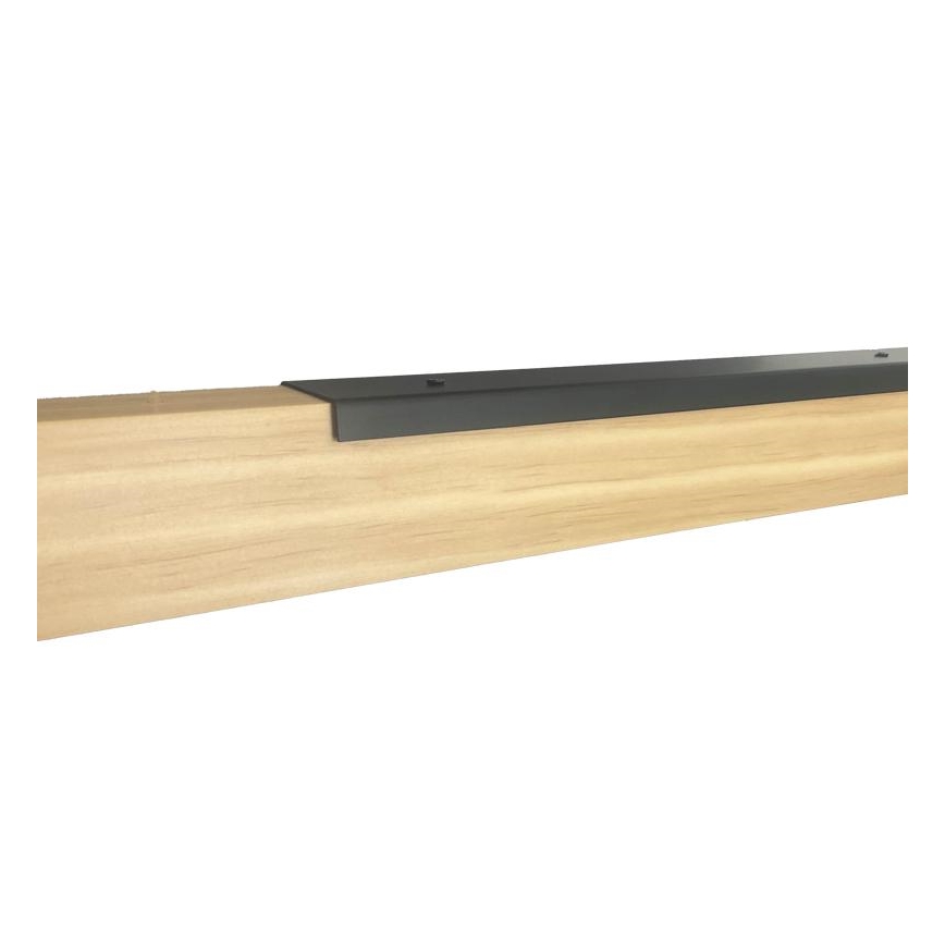 LED Lustr na lanku LED/22W/230V 4000K 120 cm borovice/masiv
