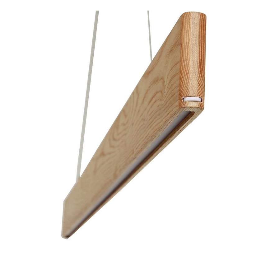 LED Lustr na lanku LED/22W/230V 4000K 120 cm jasan/masiv