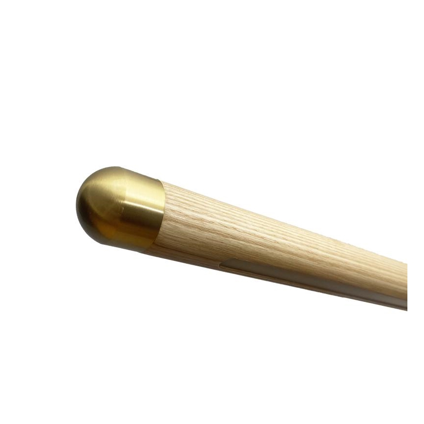 LED Lustr na lanku LED/22W/230V 4000K 120 cm jasan/masiv