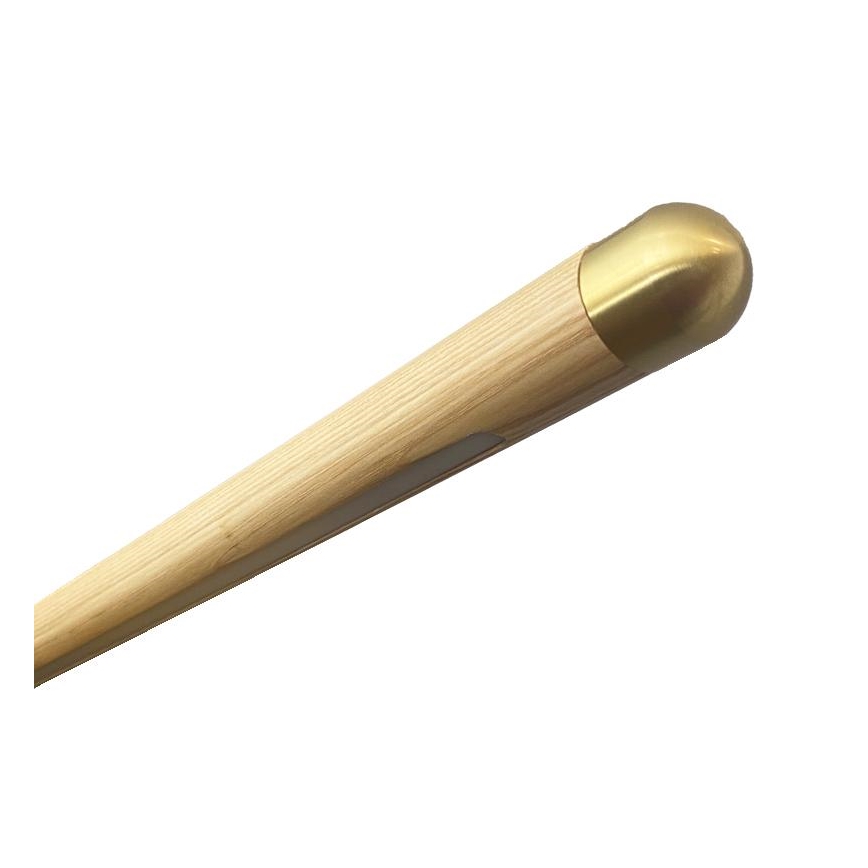 LED Lustr na lanku LED/22W/230V 4000K 120 cm jasan/masiv