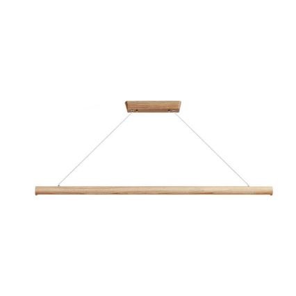 LED Lustr na lanku LED/22W/230V 4000K 120 cm jasan/masiv