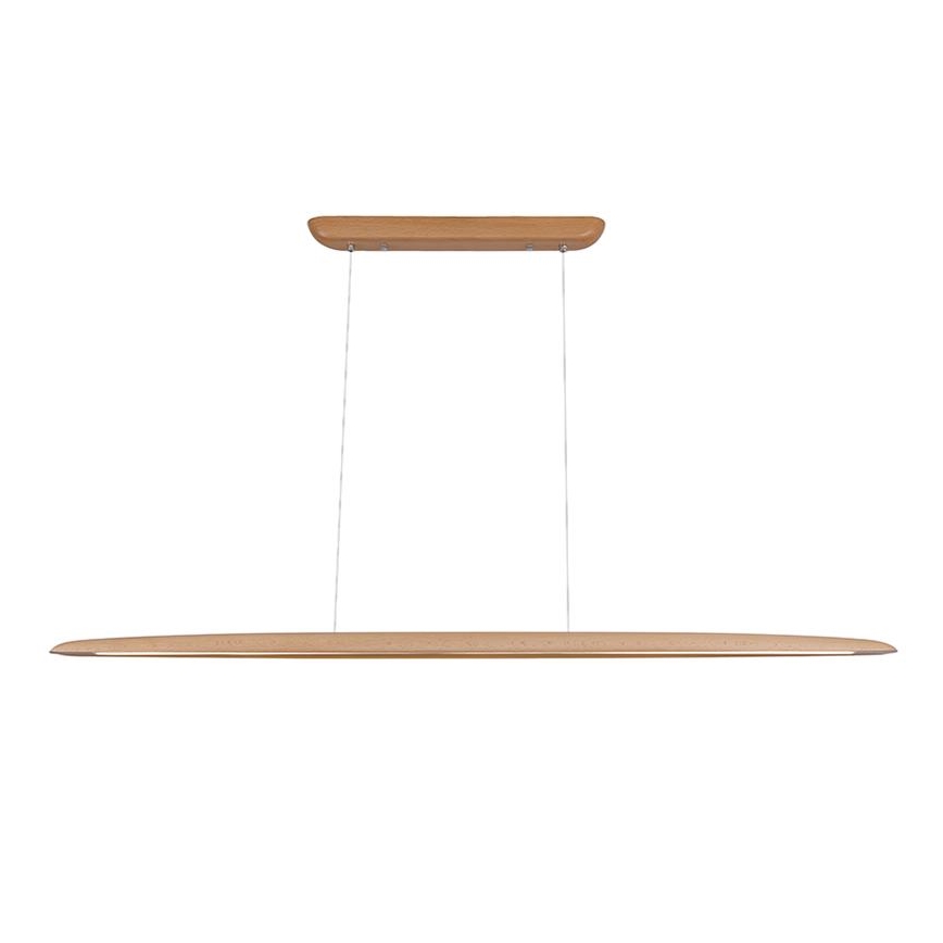 LED Lustr na lanku LED/26W/230V 4000K 150 cm buk/masiv