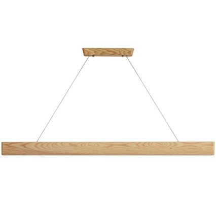 LED Lustr na lanku LED/26W/230V 4000K 150 cm jasan/masiv