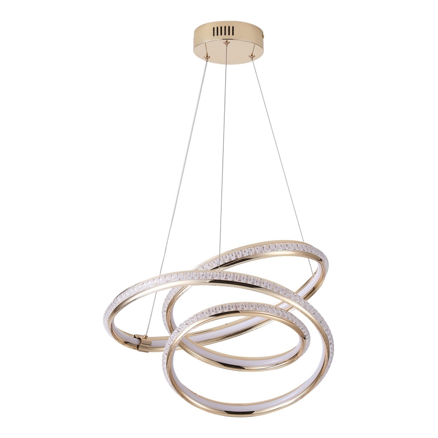 LED Lustr na lanku LED/38W/230V 3000K 50x50 cm