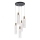 LED Lustr na lanku LED/38W/230V 3000K