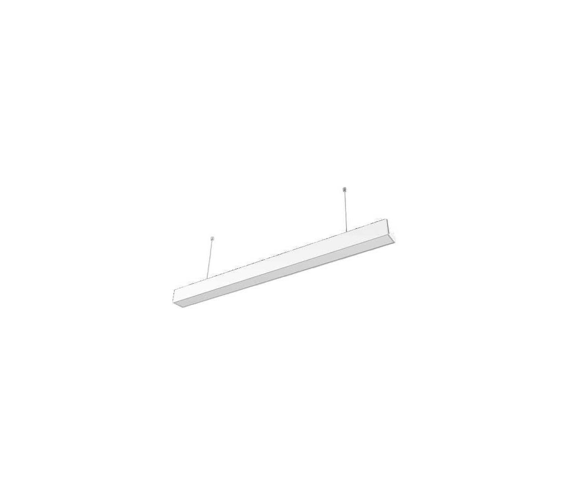 MAXLED LED Lustr na lanku LED/40W/230V 120cm bílá MX0101