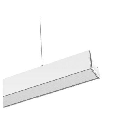 LED Lustr na lanku LED/40W/230V 120cm bílá